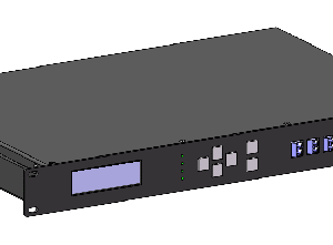 Fiber amplifier chassis (1U)